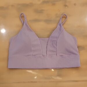 Lavender Ribbed Bralette